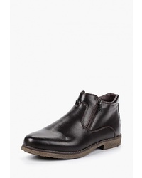 Мужские темно-коричневые кожаные ботинки челси от T.Taccardi