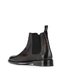 Мужские темно-коричневые кожаные ботинки челси от Zadig & Voltaire