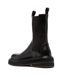 Мужские темно-коричневые кожаные ботинки челси от Marsèll