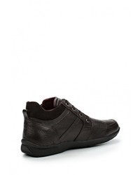 Мужские темно-коричневые кожаные ботинки от Bata