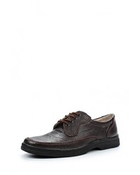 Мужские темно-коричневые кожаные ботинки от Bekerandmiller