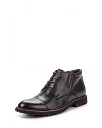 Мужские темно-коричневые кожаные ботинки от Dali
