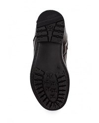 Мужские темно-коричневые кожаные ботинки от Elong