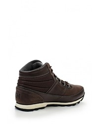 Мужские темно-коричневые кожаные ботинки от Helly Hansen