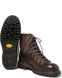 Мужские темно-коричневые кожаные ботинки от rag & bone