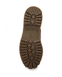 Мужские темно-коричневые кожаные ботинки от Patrol