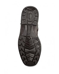 Мужские темно-коричневые кожаные ботинки от Salamander