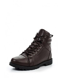 Мужские темно-коричневые кожаные ботинки от T.P.T. Shoes