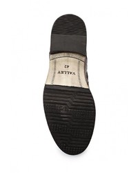 Мужские темно-коричневые кожаные ботинки от Valley