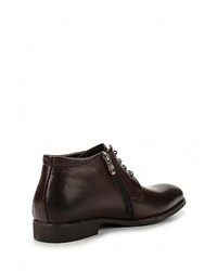 Мужские темно-коричневые кожаные ботинки от Valor Wolf