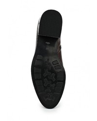 Темно-коричневые кожаные ботфорты от Vitacci