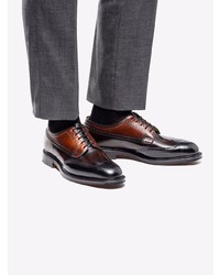 Темно-коричневые кожаные броги от Church's