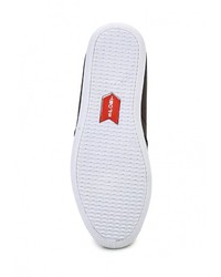 Мужские темно-коричневые кожаные кеды от Moza-X