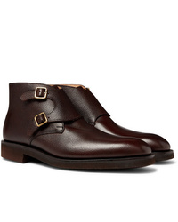 Мужские темно-коричневые кожаные классические ботинки от George Cleverley