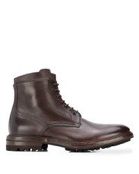 Мужские темно-коричневые кожаные классические ботинки от Henderson Baracco