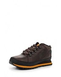 Мужские темно-коричневые кожаные кроссовки от New Balance