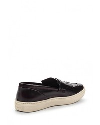 Женские темно-коричневые кожаные лоферы от GANT