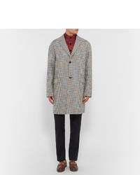 Мужские темно-коричневые кожаные лоферы от Gucci