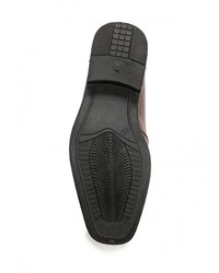 Мужские темно-коричневые кожаные лоферы от Moza-X