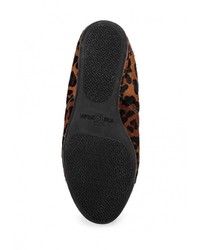 Женские темно-коричневые кожаные лоферы от Yosi Samra