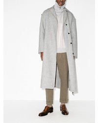 Темно-коричневые кожаные оксфорды от Santoni