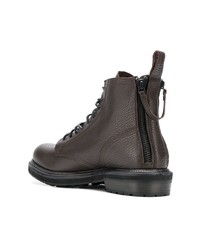 Мужские темно-коричневые кожаные повседневные ботинки от Buttero