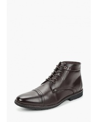Мужские темно-коричневые кожаные повседневные ботинки от T.Taccardi
