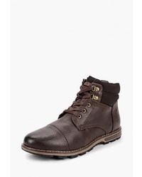 Мужские темно-коричневые кожаные повседневные ботинки от T.Taccardi