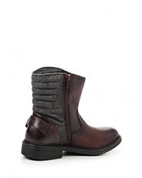 Темно-коричневые кожаные полусапоги от Bugatti