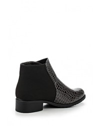 Темно-коричневые кожаные полусапоги от Via Giulia