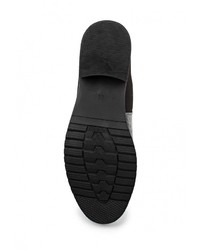 Темно-коричневые кожаные полусапоги от Via Giulia