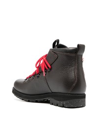 Мужские темно-коричневые кожаные рабочие ботинки от Rossignol