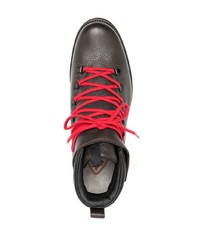 Мужские темно-коричневые кожаные рабочие ботинки от Rossignol