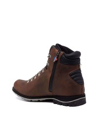 Мужские темно-коричневые кожаные рабочие ботинки от Rossignol