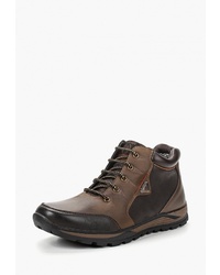 Мужские темно-коричневые кожаные рабочие ботинки от Instreet