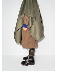 Мужские темно-коричневые кожаные рабочие ботинки от Grenson