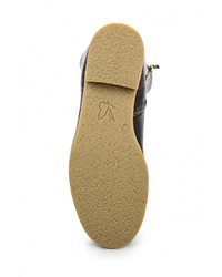 Темно-коричневые кожаные сапоги от Caprice