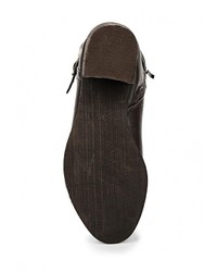 Темно-коричневые кожаные сапоги от Gioia