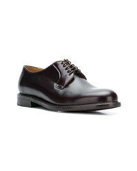 Темно-коричневые кожаные туфли дерби от Berwick Shoes