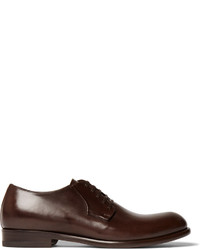 Темно-коричневые кожаные туфли дерби от Harry's of London