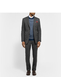 Темно-коричневые кожаные туфли дерби от Gucci