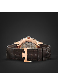 Мужские темно-коричневые кожаные часы от Vacheron Constantin