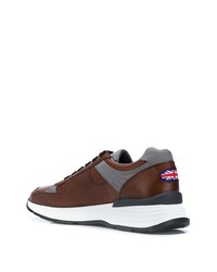Мужские темно-коричневые кроссовки от Church's