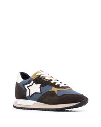 Мужские темно-коричневые кроссовки от atlantic stars