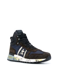 Мужские темно-коричневые кроссовки от White Premiata