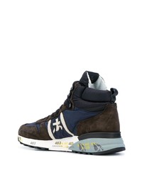 Мужские темно-коричневые кроссовки от White Premiata