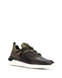 Мужские темно-коричневые кроссовки от Tod's