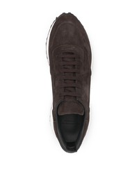 Мужские темно-коричневые кроссовки от Officine Creative