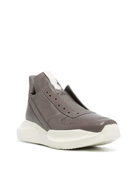 Мужские темно-коричневые кроссовки от Rick Owens