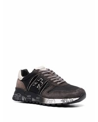 Мужские темно-коричневые кроссовки от Premiata